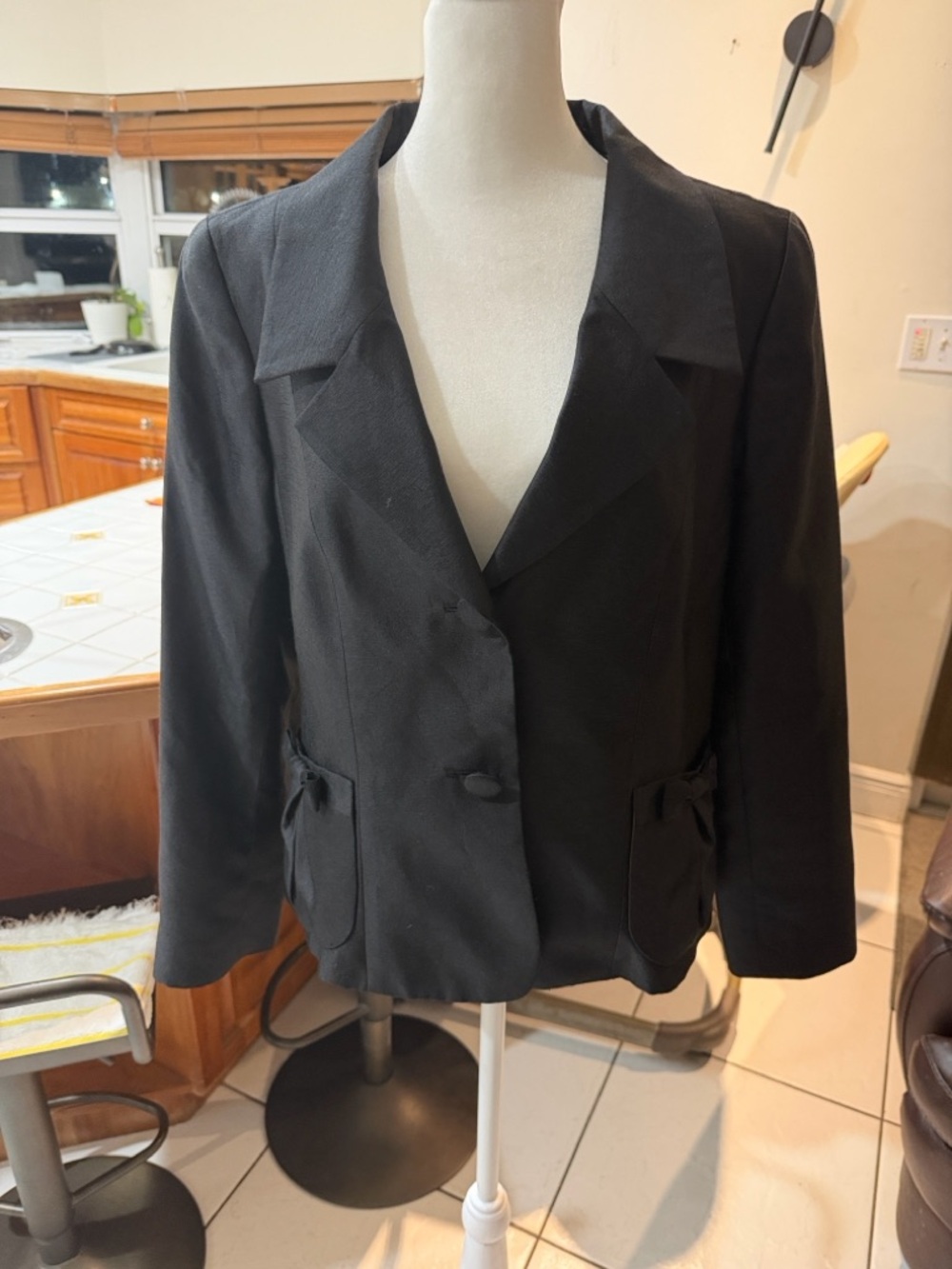 Dana Buchman Black Tailored Women's Blazer